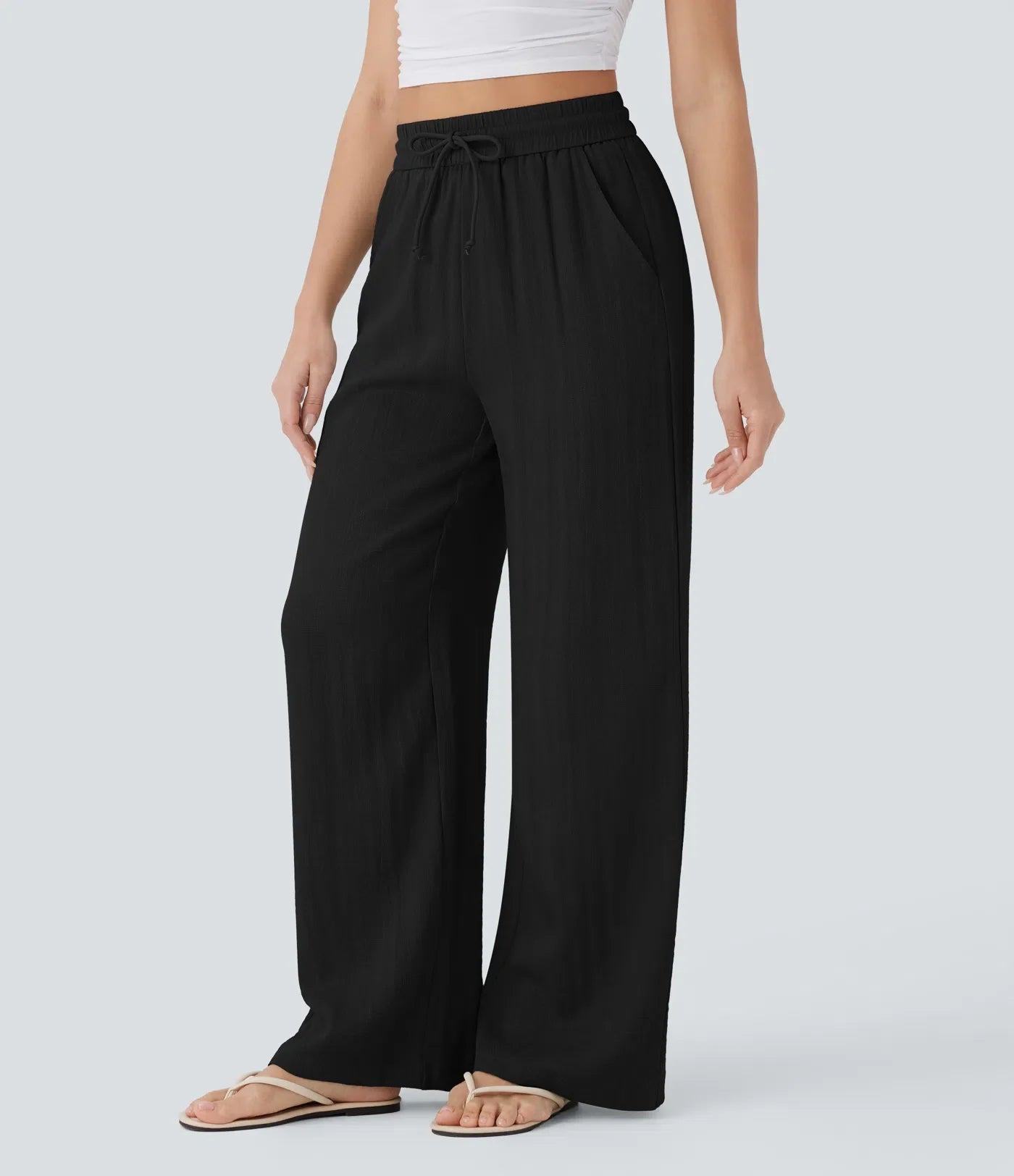 Lisa | Comfortabele & Luchtige Linnen Broek met Elegante Pijpen | 1+1 Gratis