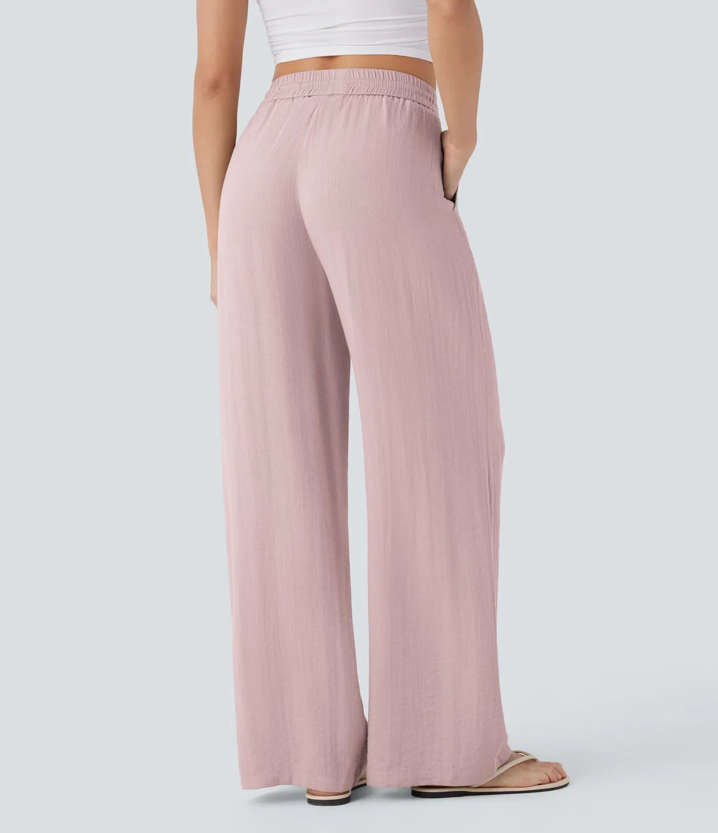 Lisa | Comfortabele & Luchtige Linnen Broek met Elegante Pijpen | 1+1 Gratis
