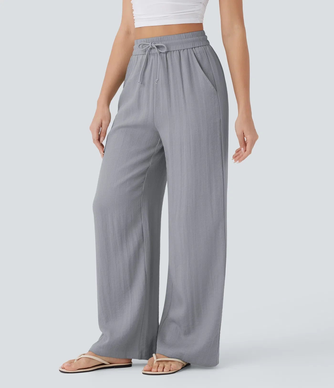 Lisa | Comfortabele & Luchtige Linnen Broek met Elegante Pijpen | 1+1 Gratis