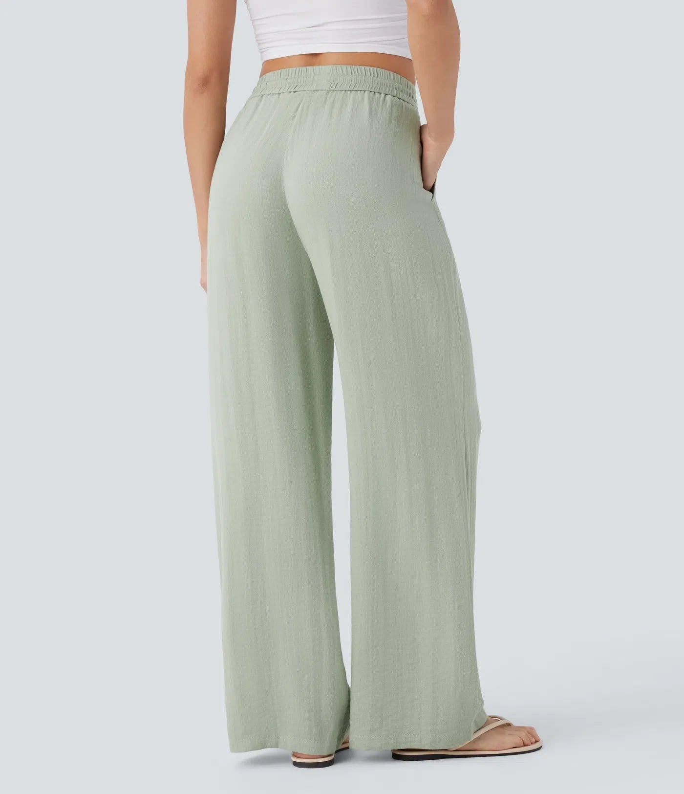 Lisa | Comfortabele & Luchtige Linnen Broek met Elegante Pijpen | 1+1 Gratis