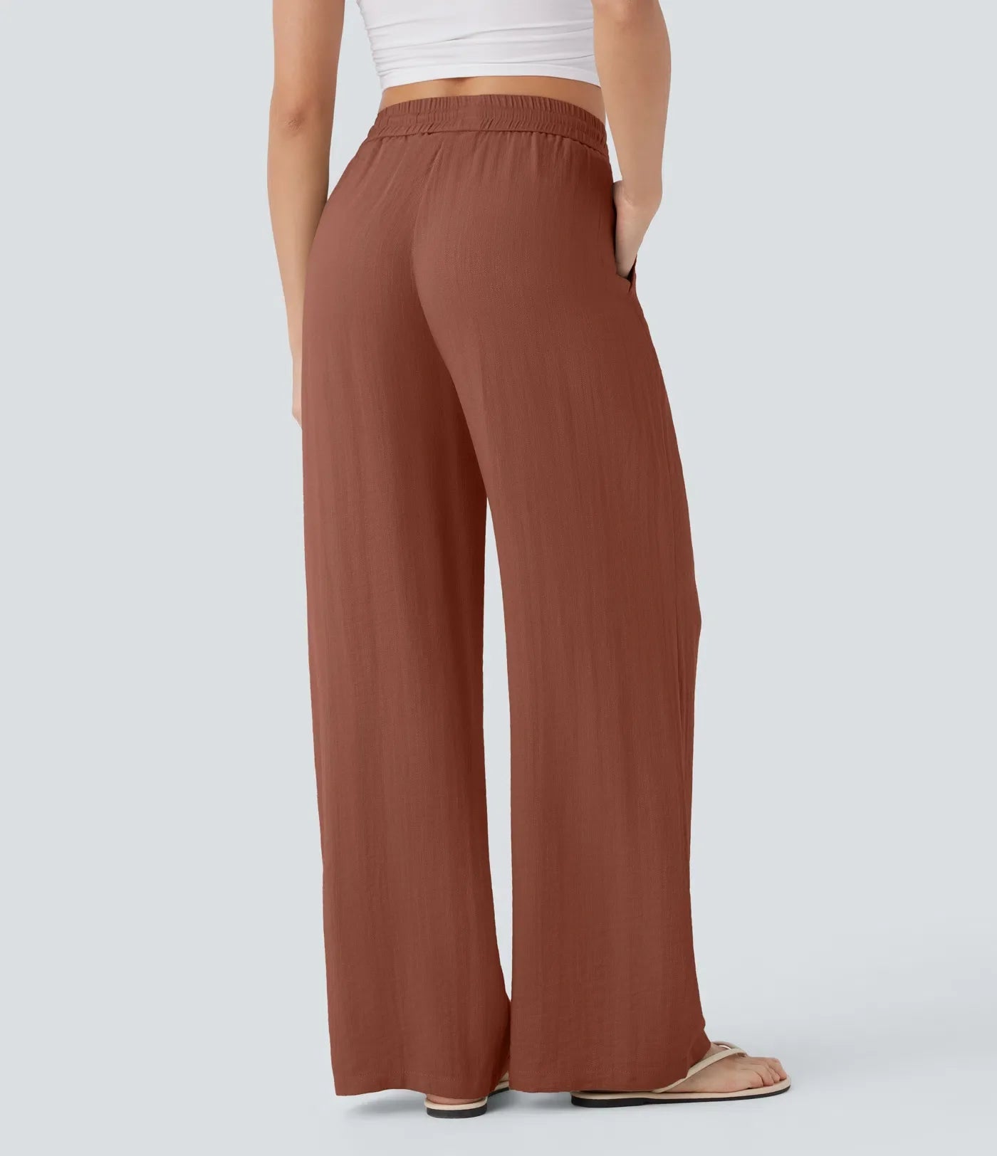 Lisa | Comfortabele & Luchtige Linnen Broek met Elegante Pijpen | 1+1 Gratis
