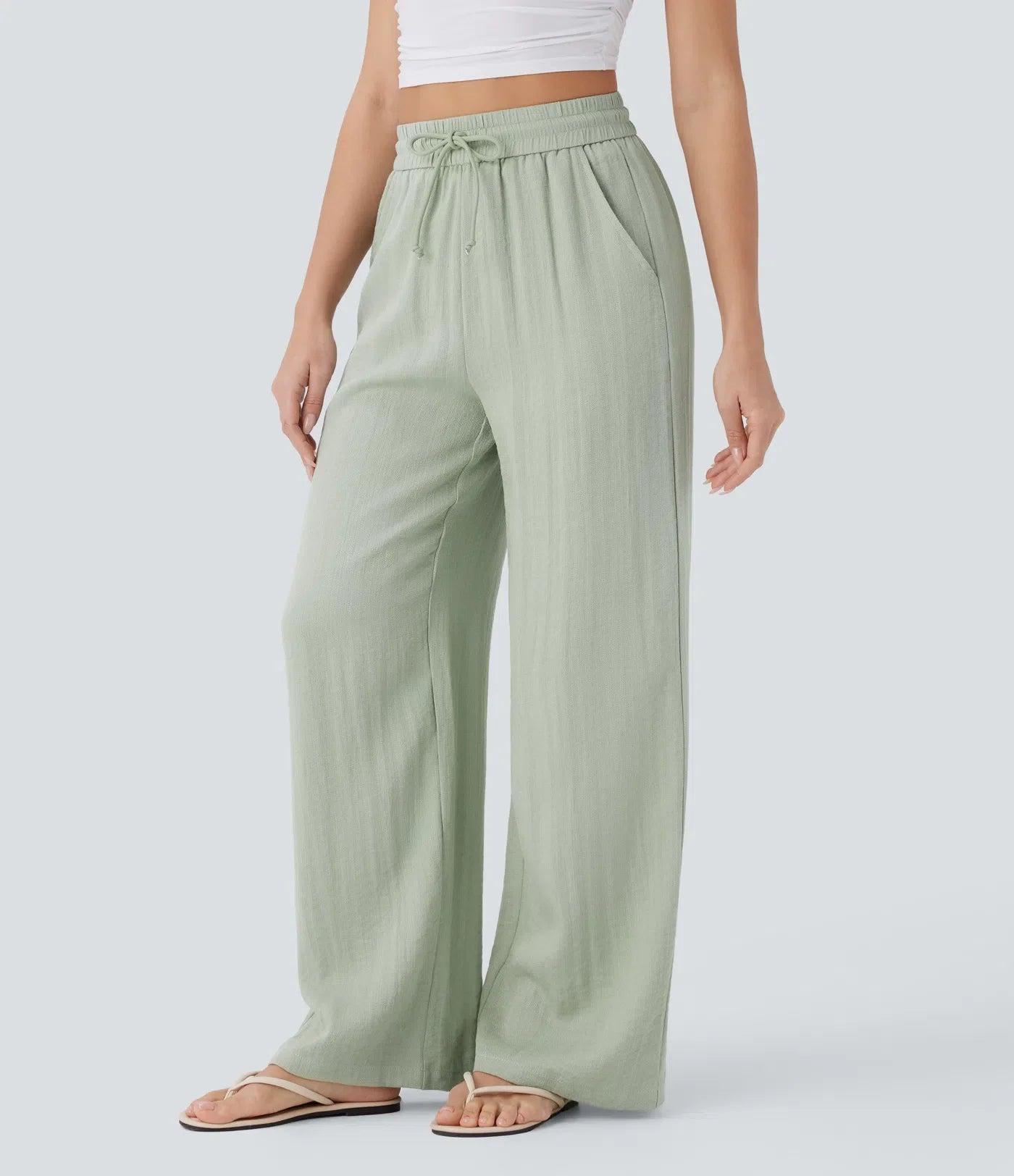 Lisa | Comfortabele & Luchtige Linnen Broek met Elegante Pijpen | 1+1 Gratis