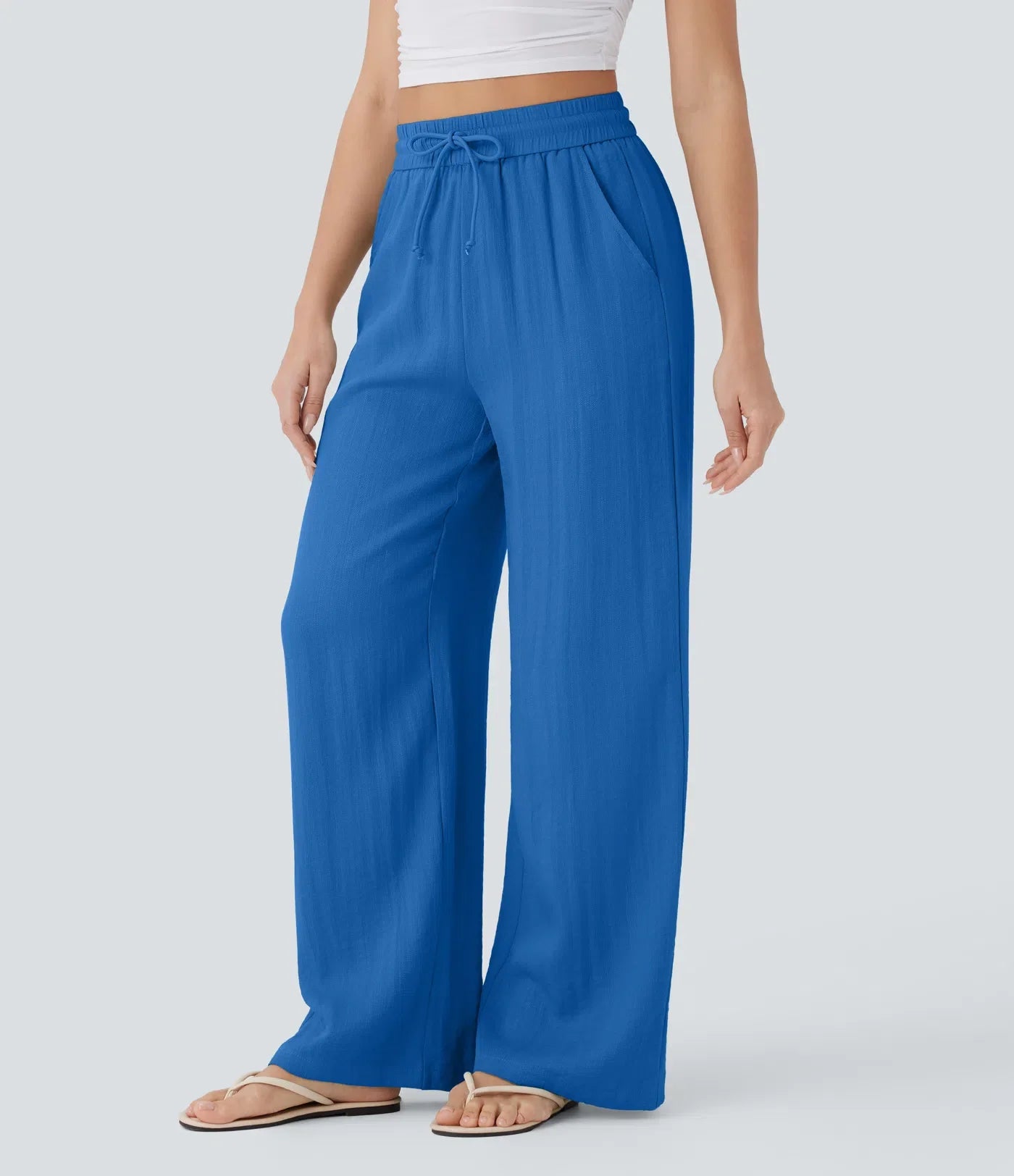 Lisa | Comfortabele & Luchtige Linnen Broek met Elegante Pijpen | 1+1 Gratis