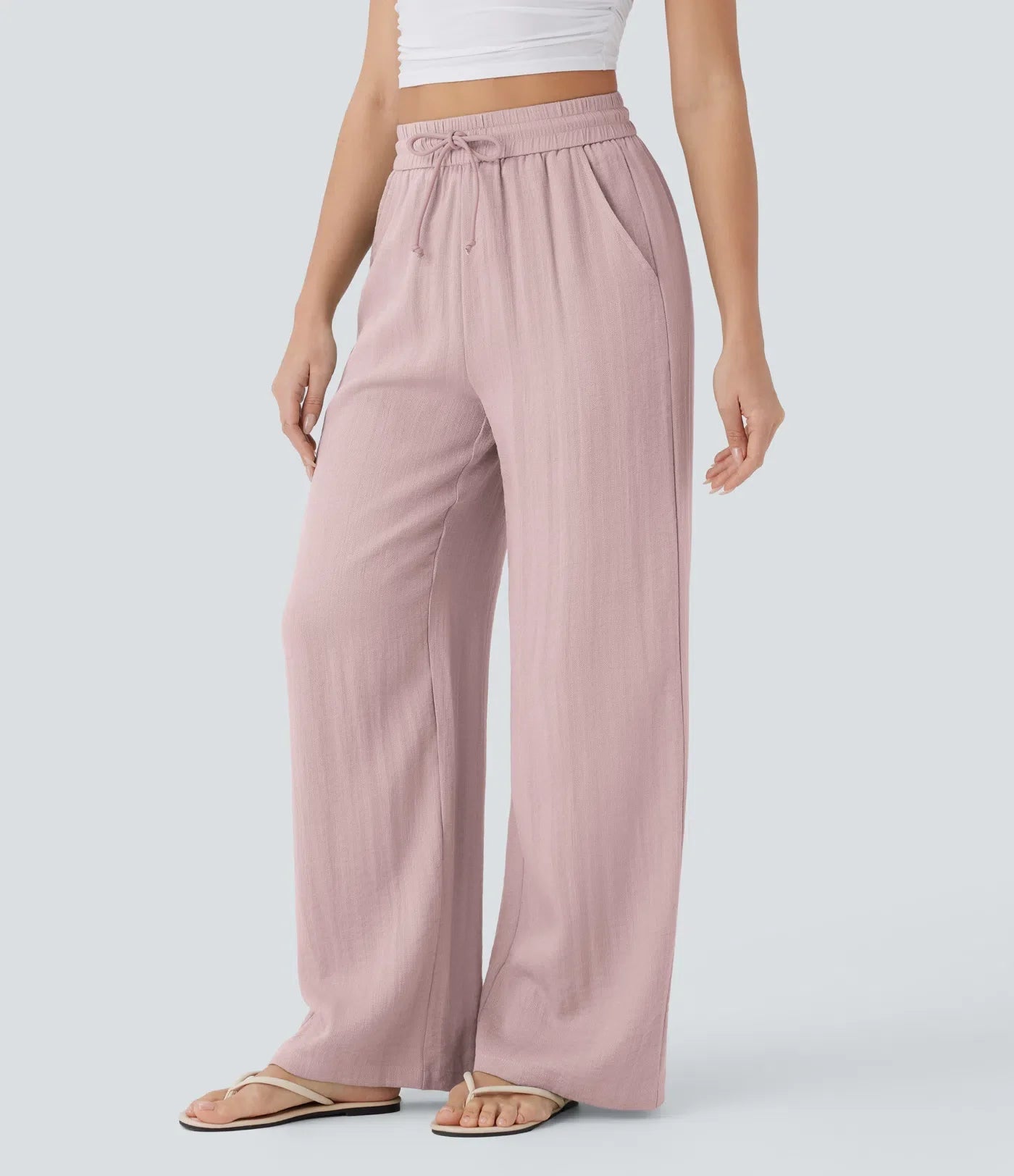 Lisa | Comfortabele & Luchtige Linnen Broek met Elegante Pijpen | 1+1 Gratis