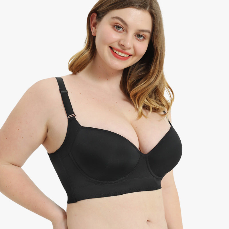 Push-Up Back Support Bra