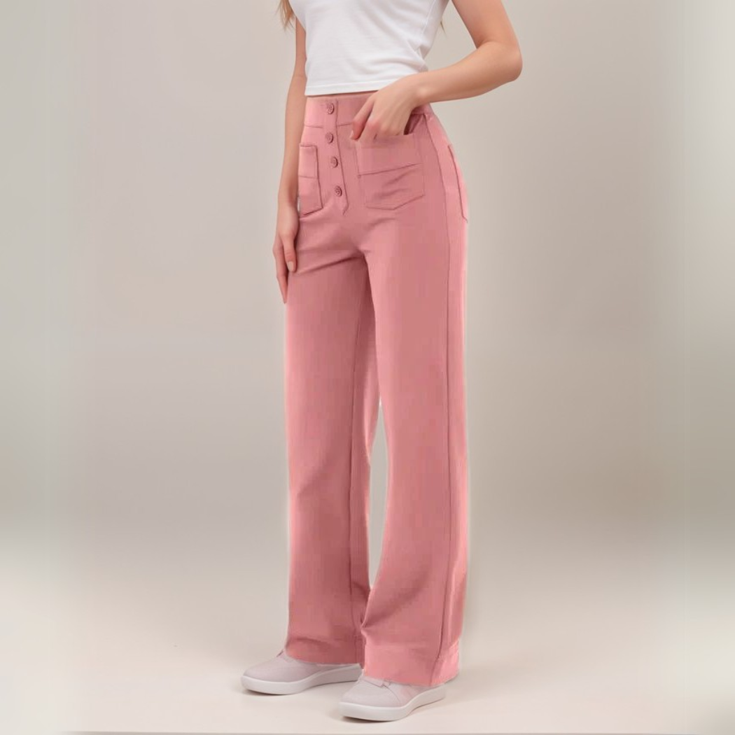 Elsa | Trendy Hoge Taille Sculpt Broek