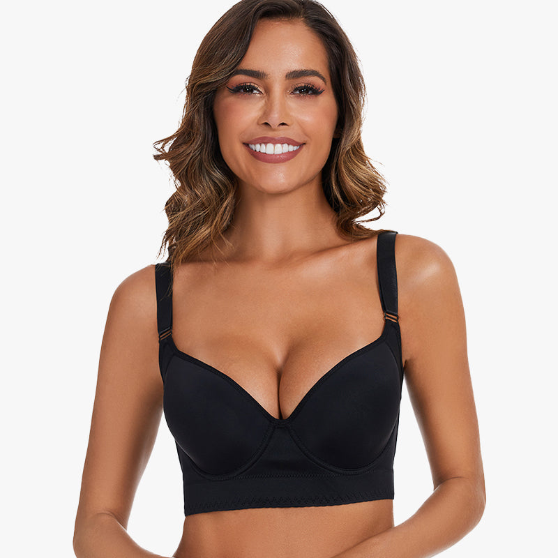 Push-Up Back Support Bra