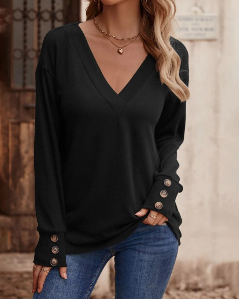 Emmie | V-Hals Trui