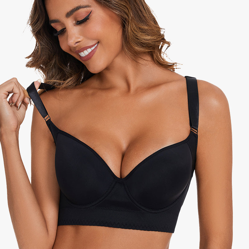 Push-Up Back Support Bra