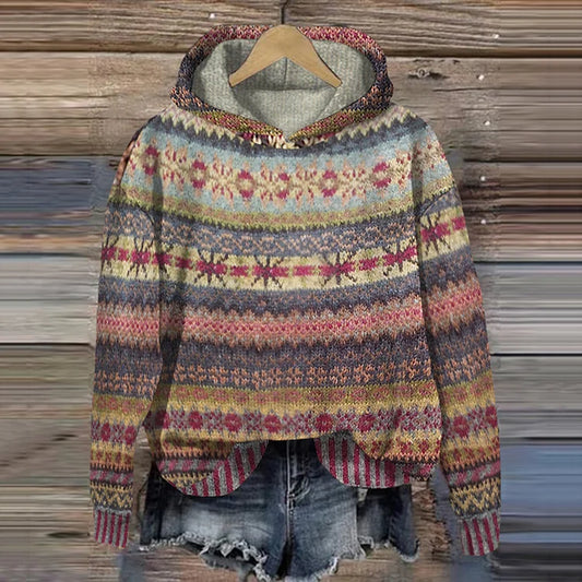 Veyra™ | Retro Etnische Hoodie