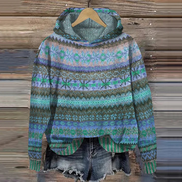Veyra™ | Retro Etnische Hoodie