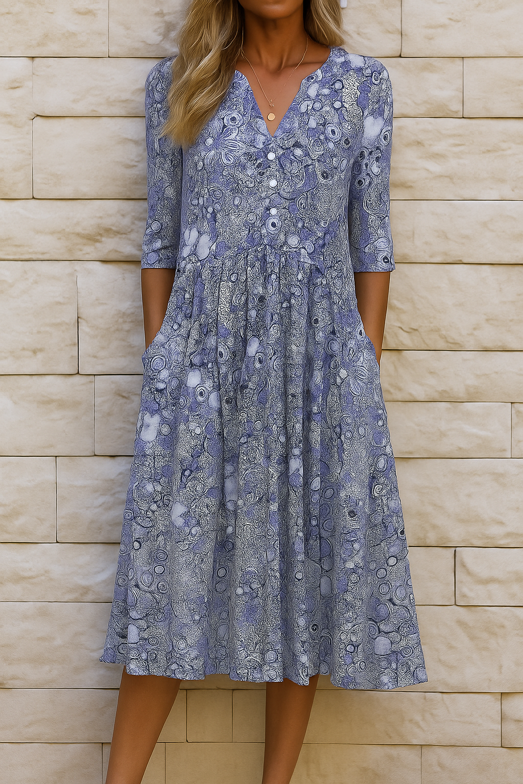 Miranda™ | Elegante jurk met V-hals