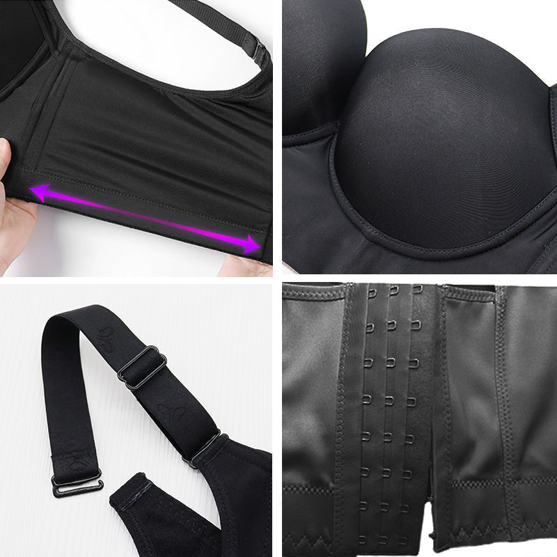 Push-Up Back Support Bra