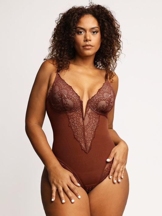 Shapewear™ Bodysuit V Neck